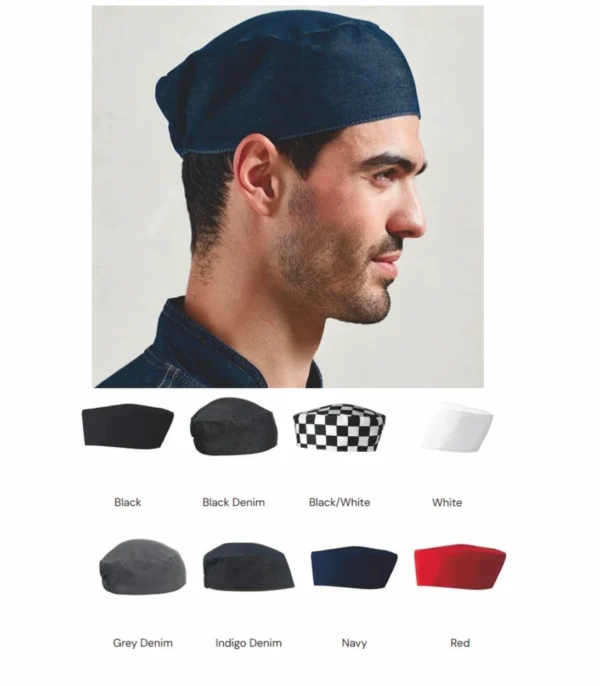 Premier PR653 Chef's Skull Cap